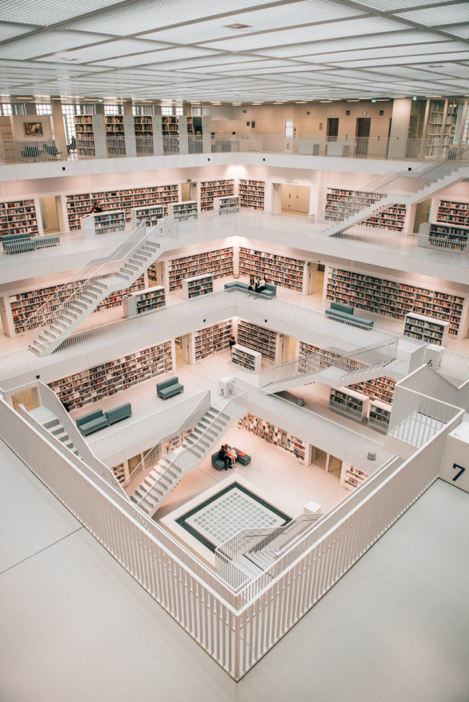 Bibliothek Stuttgart Fotografieren