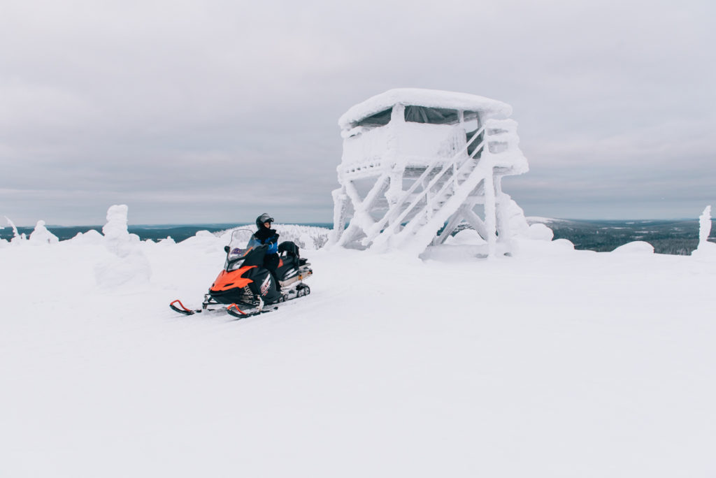 Salla Schneemobil Safari